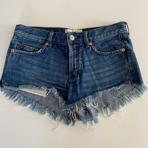 Free People Jean Shorts